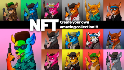 will create collectibles characters for you to sell as nft