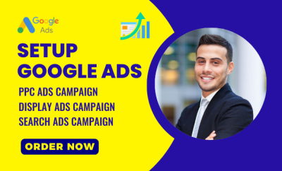 setup google ads adwords PPC ads campaigns with long term suppo